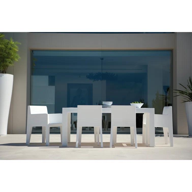 Jut Plastic/Resin Dining Table