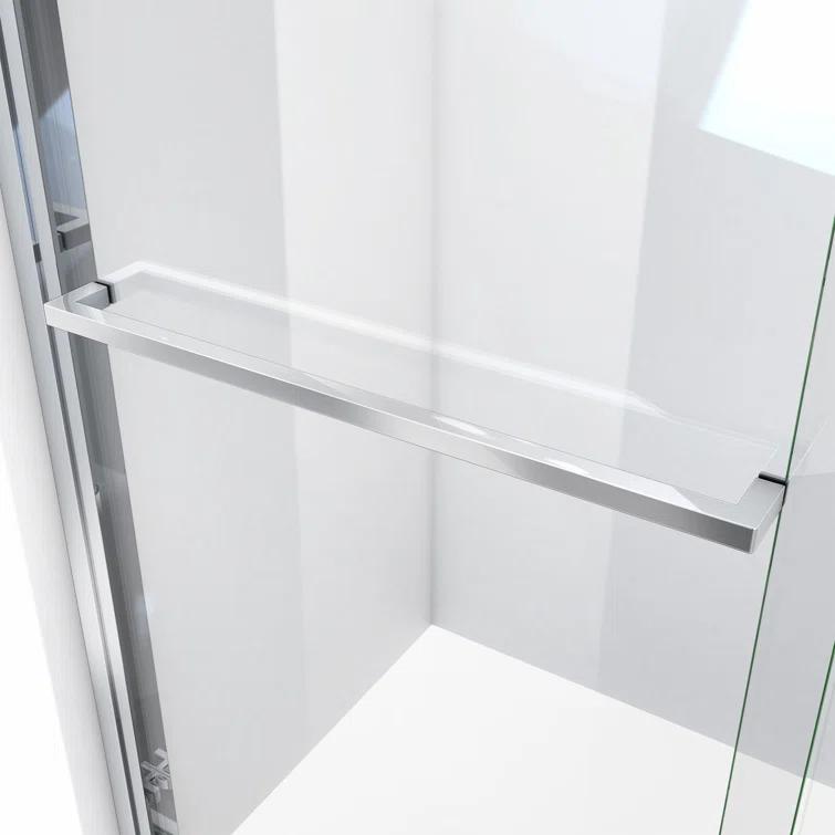 Duet Plus 50" - 54" W x 72" H Double Sliding Semi-Frameless Shower Door