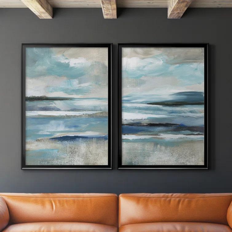 Wade Logan® " Distant Drama I " 2 - Pieces Painting Print (Set of 2)