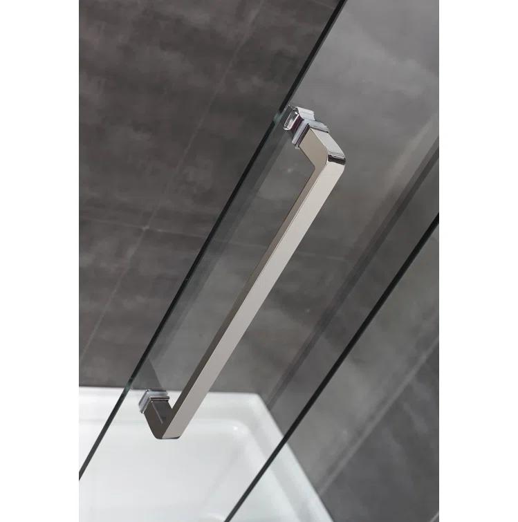 Moselle 77.5" Single Sliding Frameless Shower Door