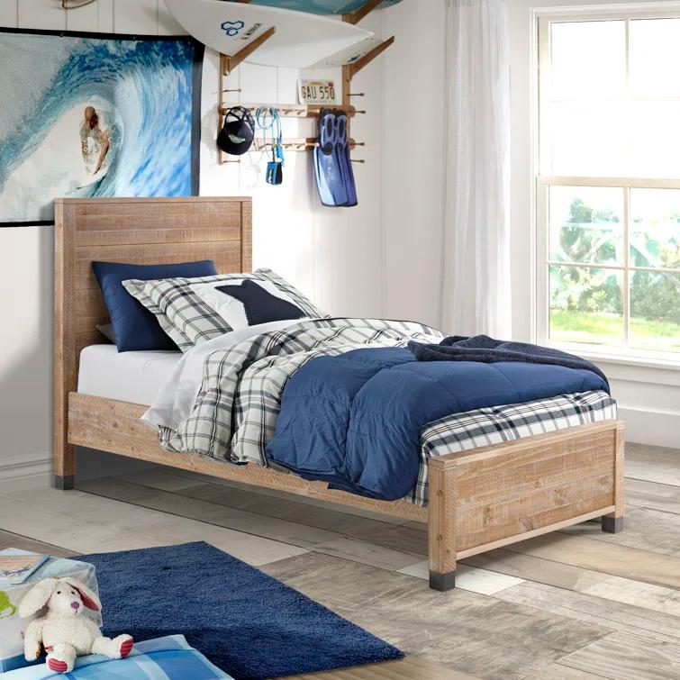 Baja Solid Wood Platform Bed