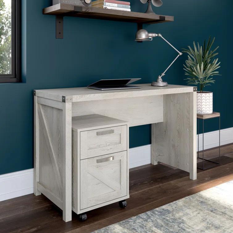 Cowden 16"W 2 -Drawer Mobile Vertical Filing Cabinet