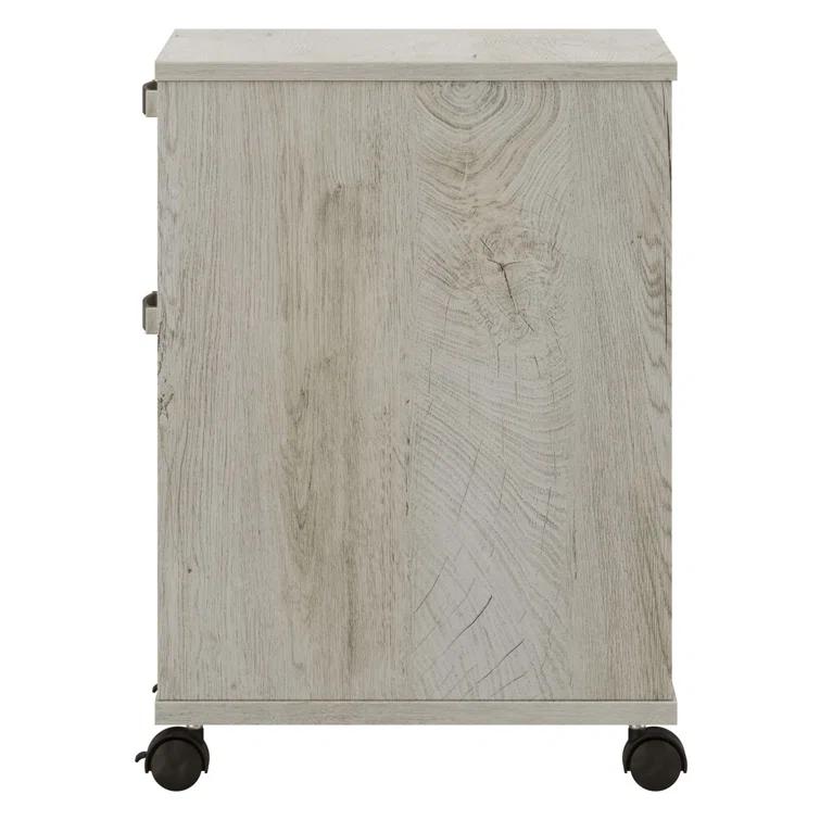Cowden 16"W 2 -Drawer Mobile Vertical Filing Cabinet
