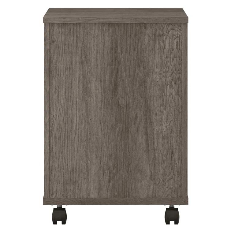 Cowden 16"W 2 -Drawer Mobile Vertical Filing Cabinet