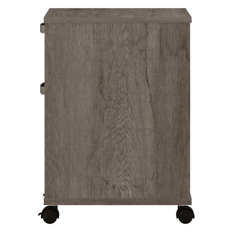 Cowden 16"W 2 -Drawer Mobile Vertical Filing Cabinet