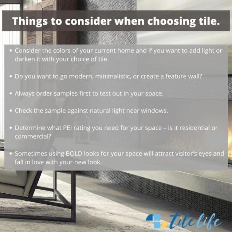 The Tile Life Garden 12" x 12" Natural Stone and Glass Mosaic Wall Tile