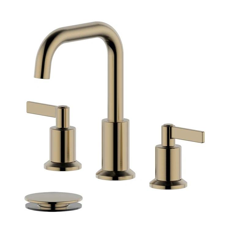 Kadoma Widespread 2-handle Bathroom Faucet with Drain Assembly