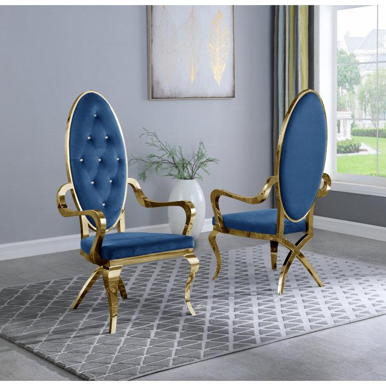 Glass Top Double Pedestal Dining Set