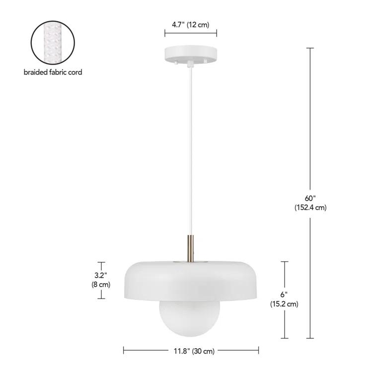 Jackie 1 - Light Matte Single Pendant