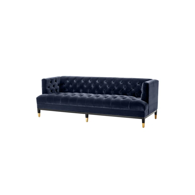 Castelle 91'' Velvet Sofa