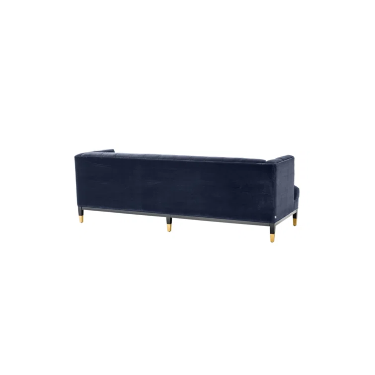 Castelle 91'' Velvet Sofa