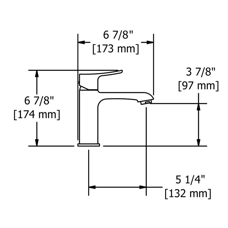 Zendo Single Handle Lavatory Faucet