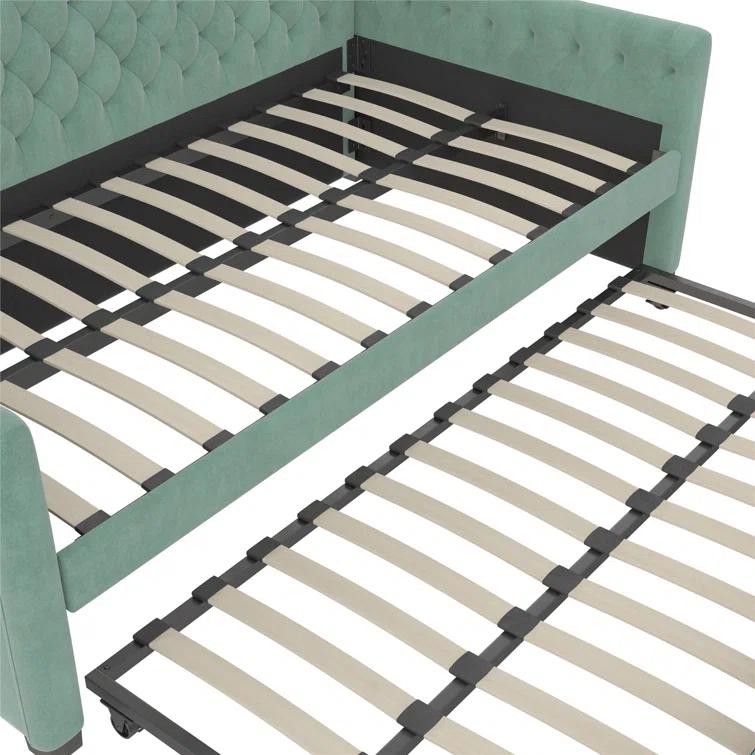 Monarch Hill Ambrosia Upholstered Daybed with Trundle