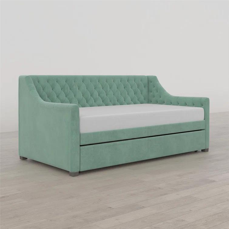 Monarch Hill Ambrosia Upholstered Daybed with Trundle