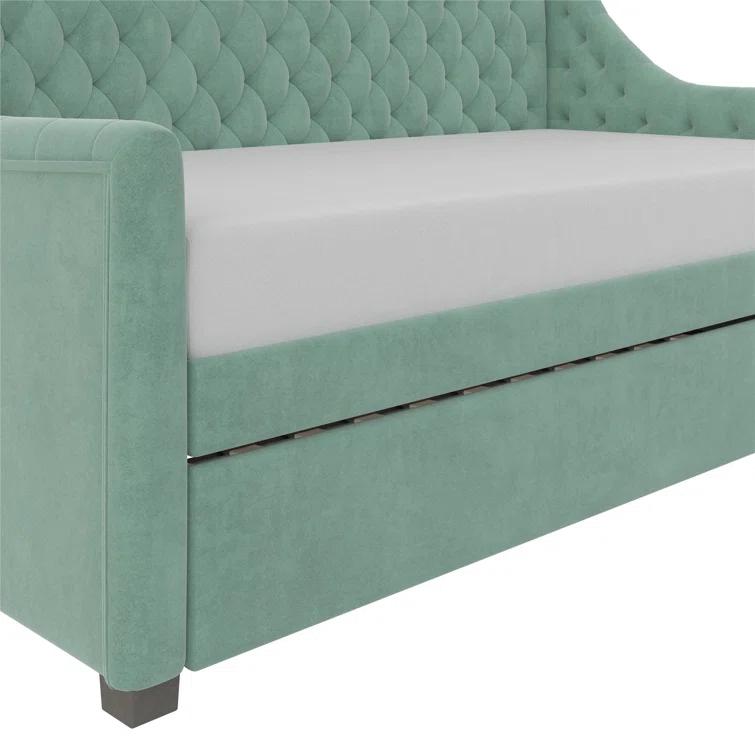 Monarch Hill Ambrosia Upholstered Daybed with Trundle