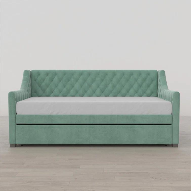 Monarch Hill Ambrosia Upholstered Daybed with Trundle