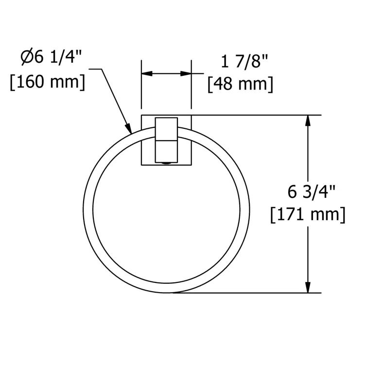 Zendo Towel Ring