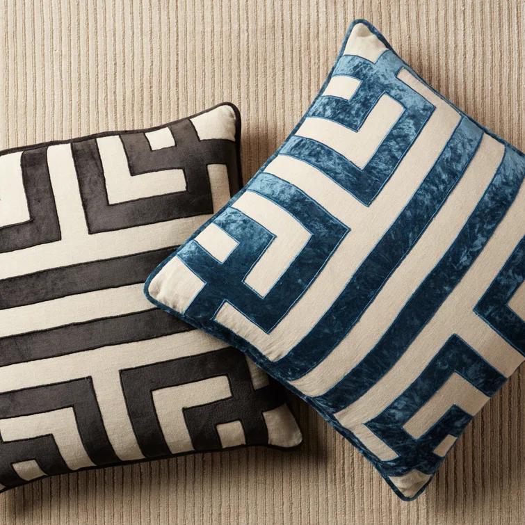 Nikki Chu Nikki Chu x Jaipur Living Cosmic Square Linen Pillow Cover & Insert