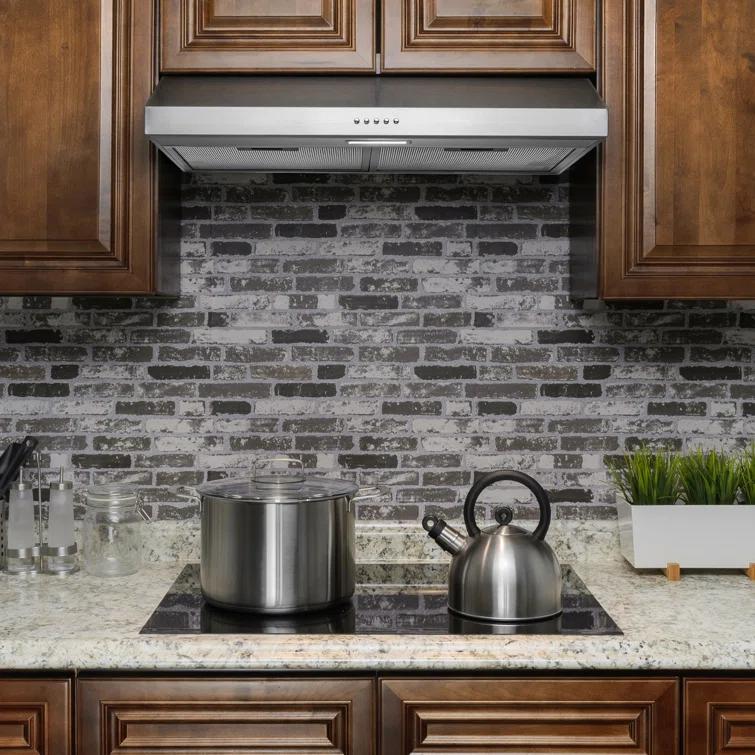 24" Convertible Under Cabinet Range Hood in Stainless Steel with Carbon Filters