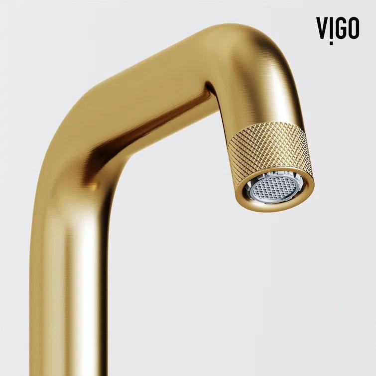 Cass 9" H Single Handle Single Hole Bathroom Faucet