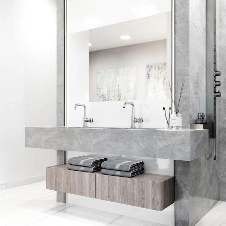 Cass 9" H Single Handle Single Hole Bathroom Faucet
