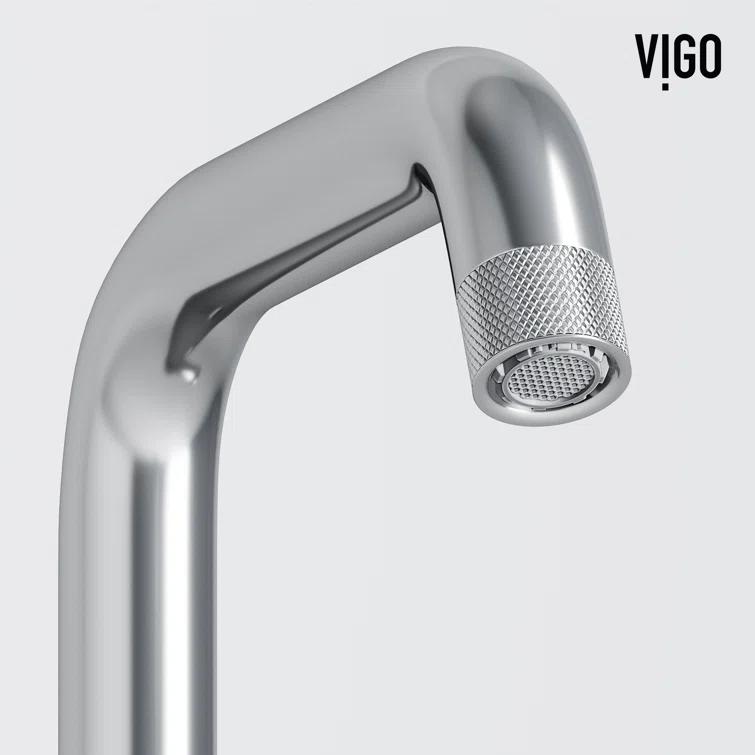 Cass 9" H Single Handle Single Hole Bathroom Faucet