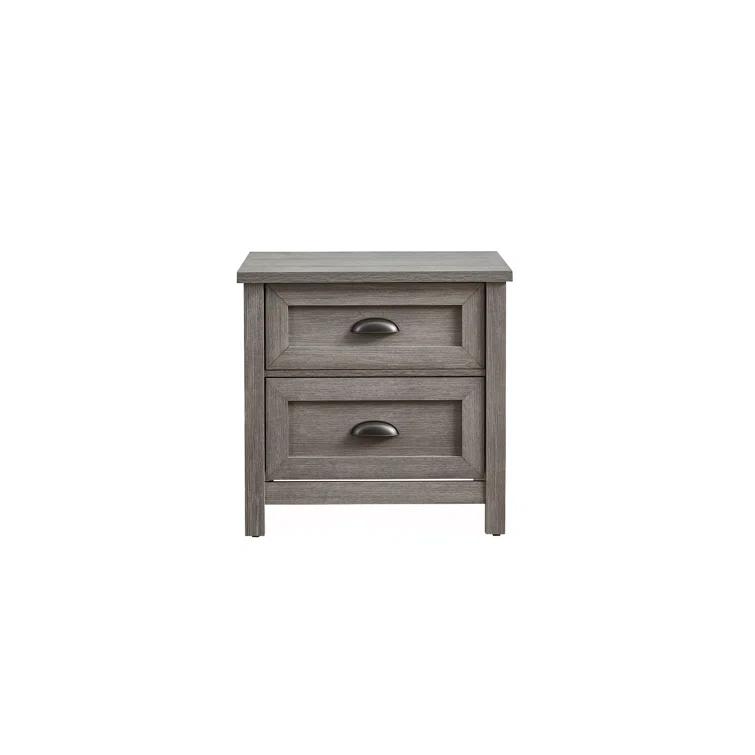 17 Stories Mcgwire 2-Drawer Nightstand