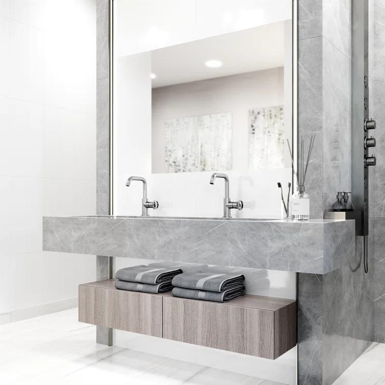 Cass 9" H Single Handle Single Hole Bathroom Faucet