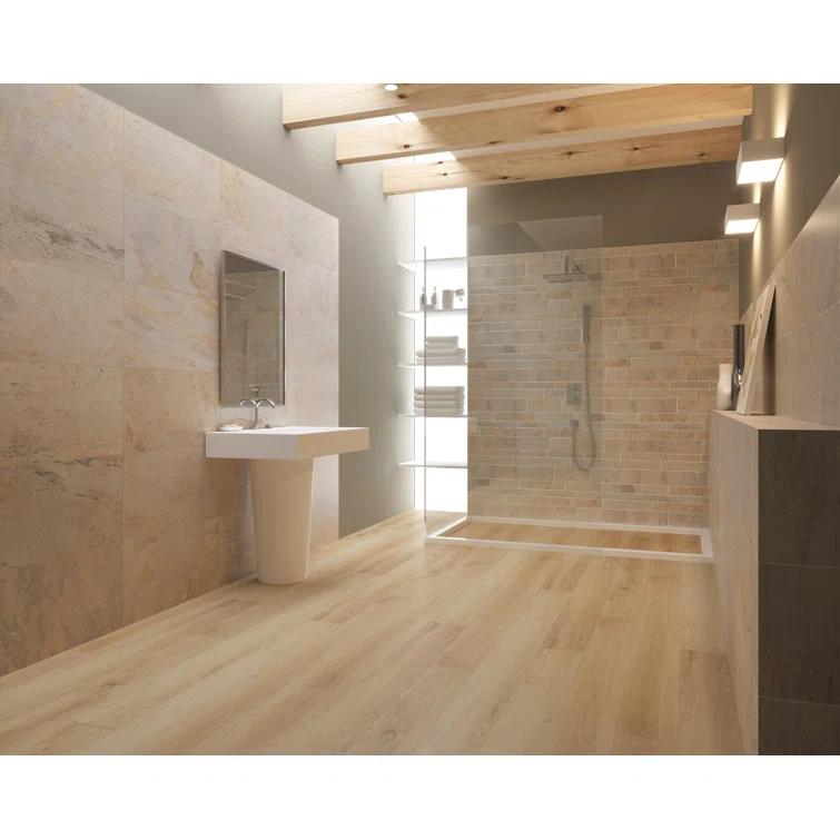 Montserrat 9" x 60" x 8mm Oak Click Lock SPC Luxury Vinyl Plank