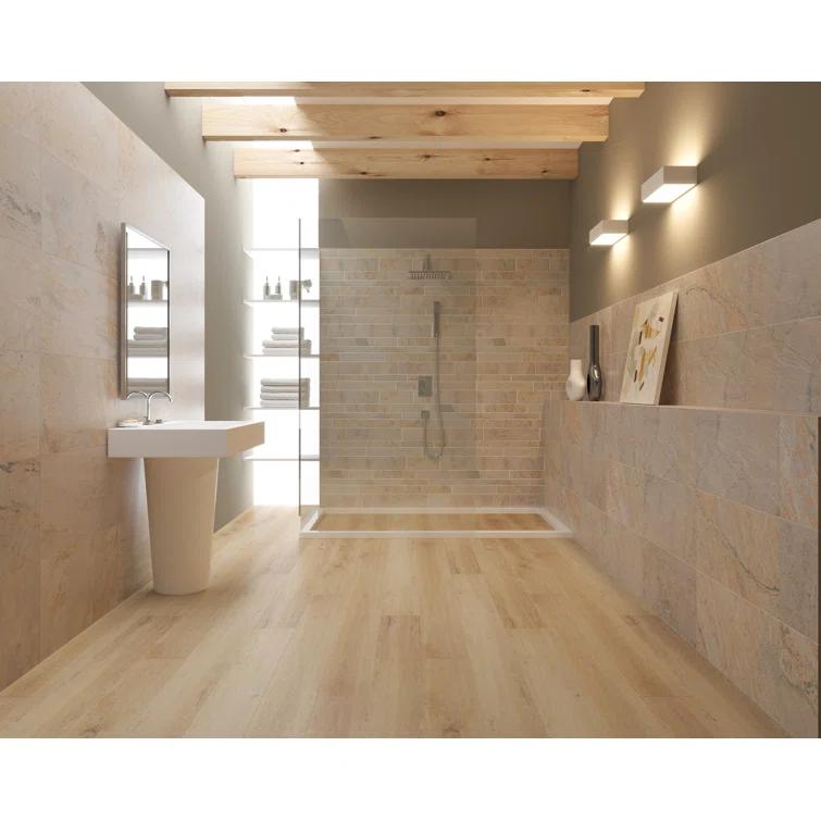 Montserrat 9" x 60" x 8mm Oak Click Lock SPC Luxury Vinyl Plank