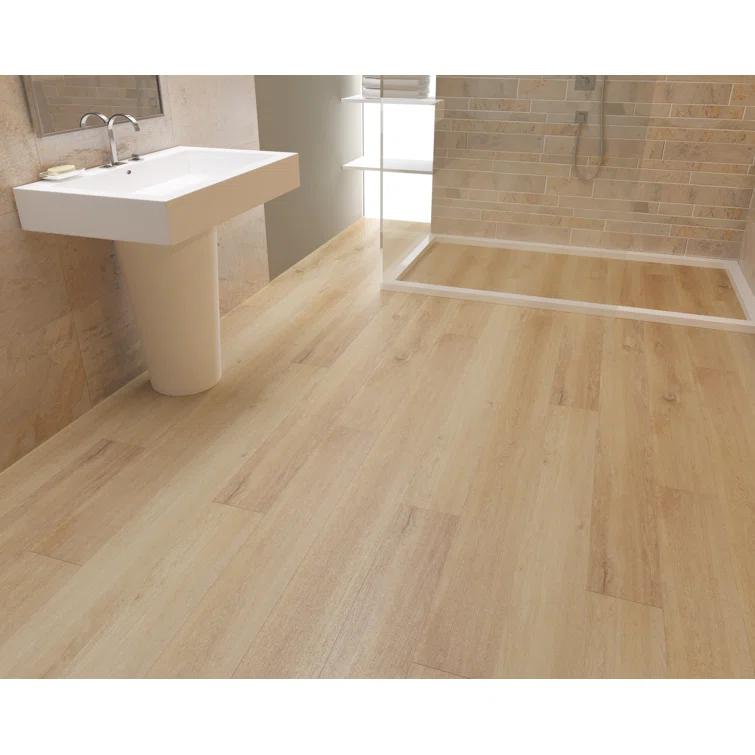 Montserrat 9" x 60" x 8mm Oak Click Lock SPC Luxury Vinyl Plank