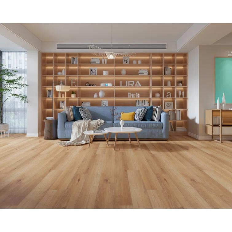 Montserrat 9" x 60" x 8mm Oak Click Lock SPC Luxury Vinyl Plank