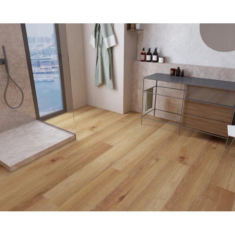 Montserrat 9" x 60" x 8mm Oak Click Lock SPC Luxury Vinyl Plank