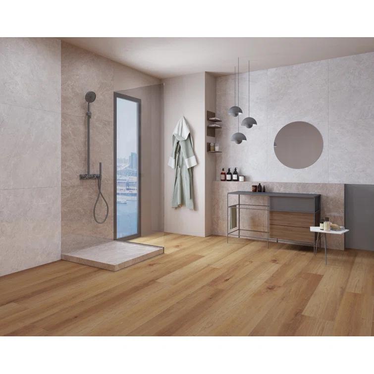 Montserrat 9" x 60" x 8mm Oak Click Lock SPC Luxury Vinyl Plank