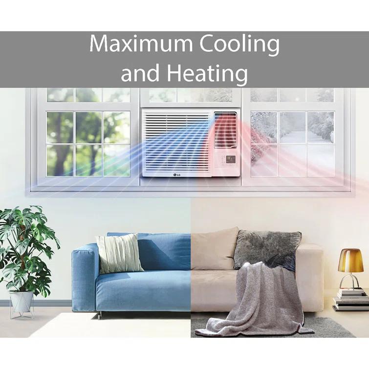 LG LG 12000 BTU Wi-Fi Connected Window Air Conditioner for