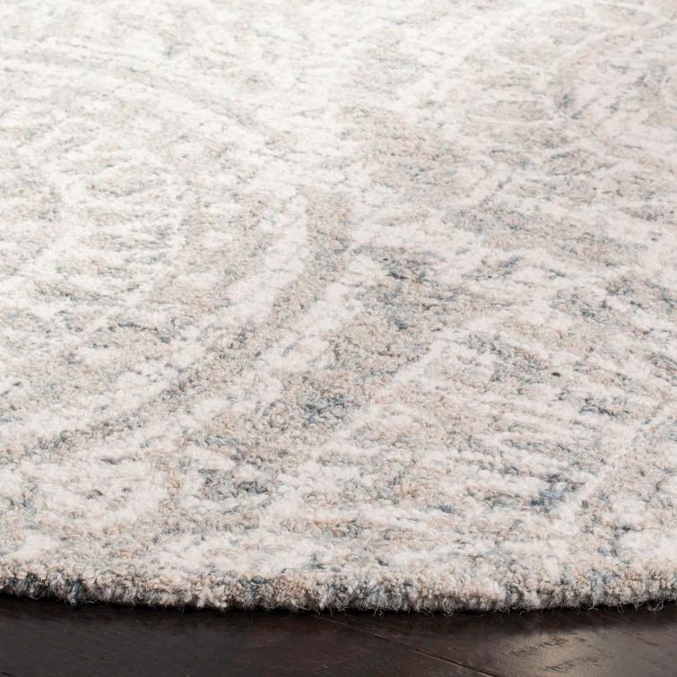 Salerna Hand Tufted Wool Abstract Rug