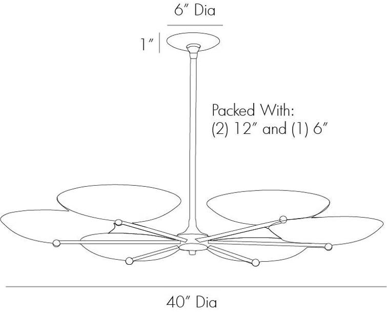 Griffith Chandelier by Arteriors