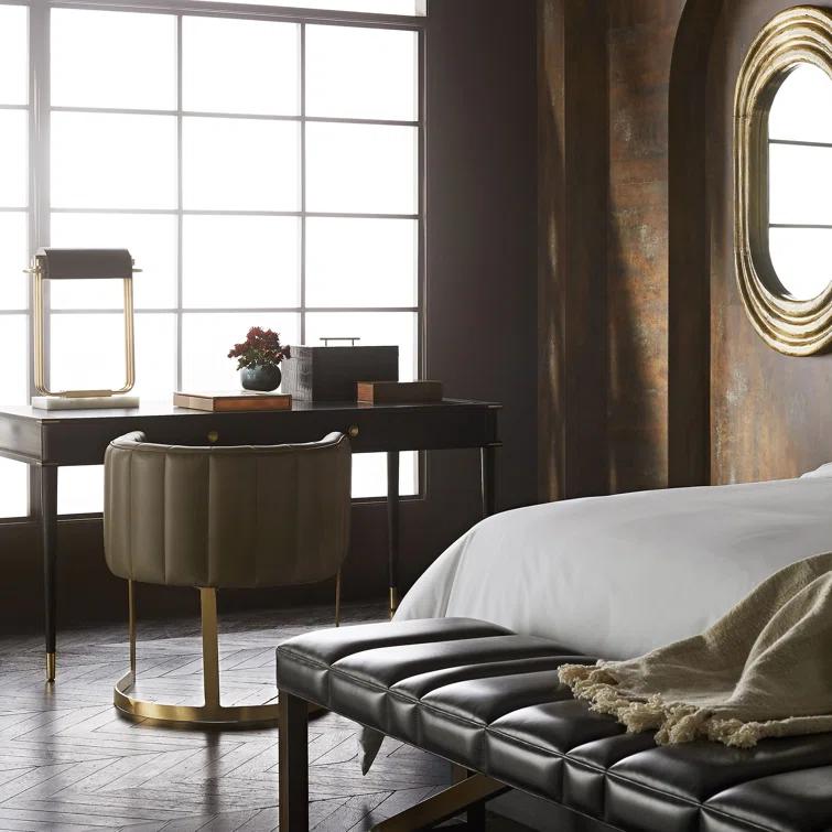 Arteriors Georgina Oval Mirror - Gold