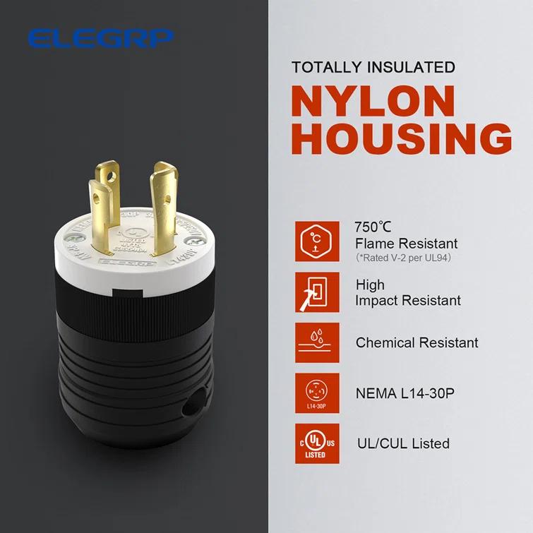 ELEGRP L1430P 30 Tamper Resistant Single Outlet