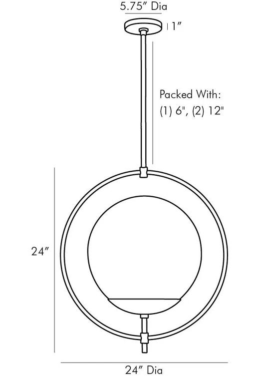 ARTERIORS Volta 1 - Light Single Pendant