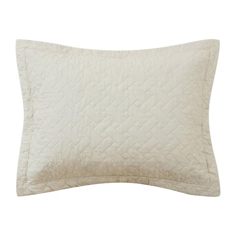 Tommy Bahama Home Tommy Bahama Raffia Solid Cotton Reversible Quilt Set