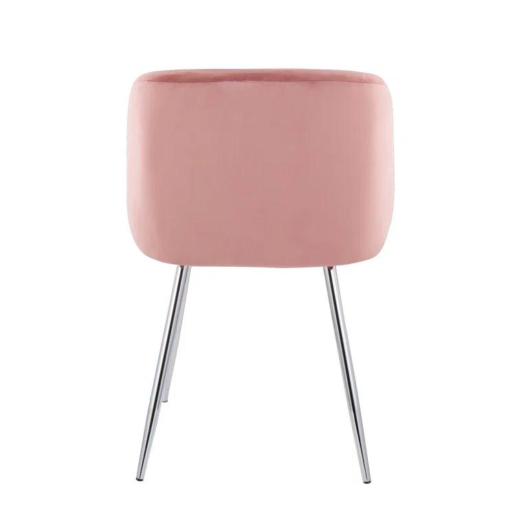 Terrance 18.5'' H Velvet Upholstered Parsons Chair