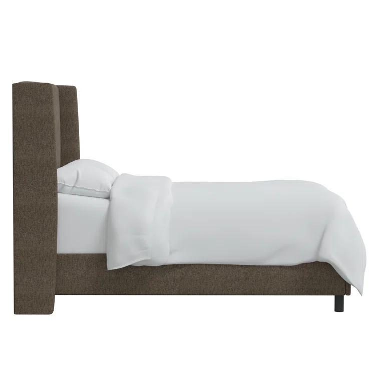 Bellfield Upholstered Wingback Bed