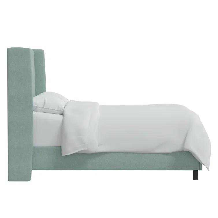 Bellfield Upholstered Wingback Bed