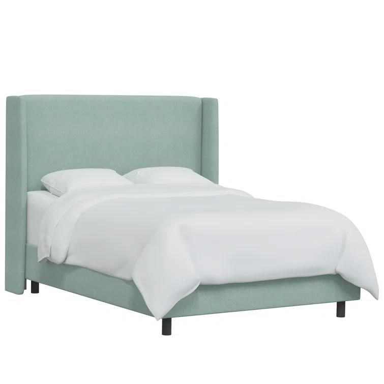 Bellfield Upholstered Wingback Bed