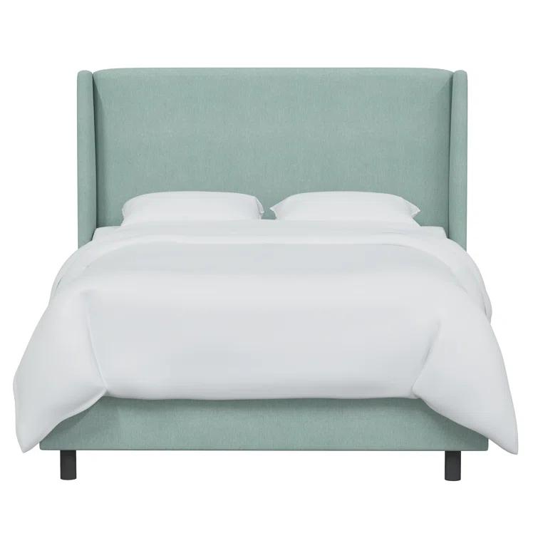 Bellfield Upholstered Wingback Bed