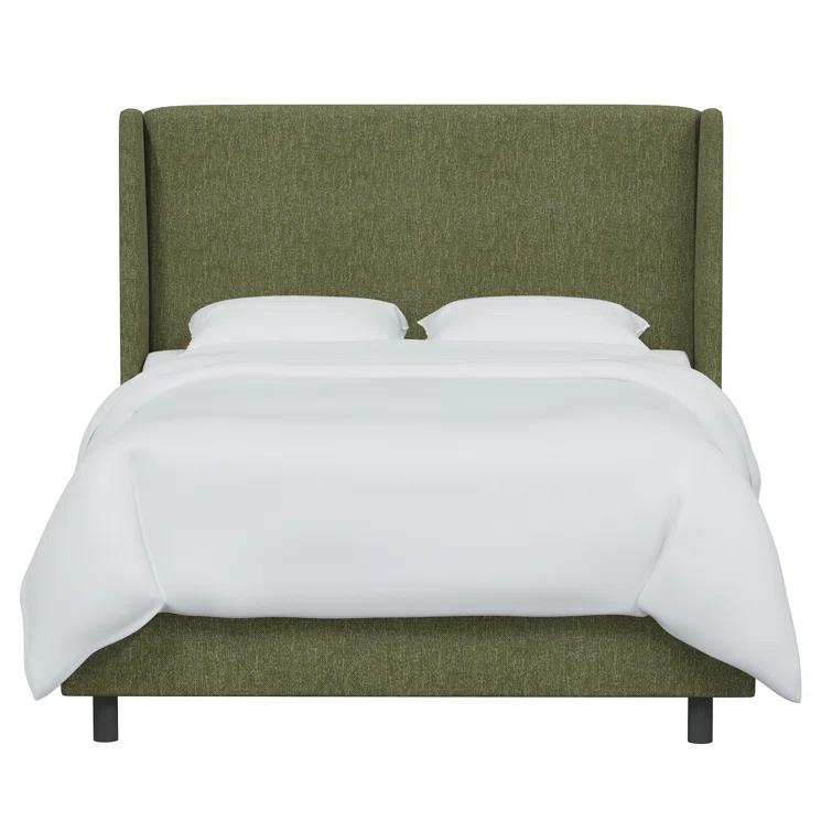 Bellfield Upholstered Wingback Bed