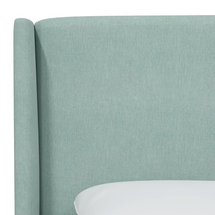 Bellfield Upholstered Wingback Bed