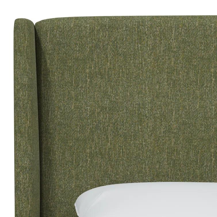Bellfield Upholstered Wingback Bed