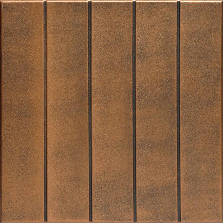 Bead Board 1.6 ft. x 1.6 ft. Polystyrene Glue-up Ceiling Tile